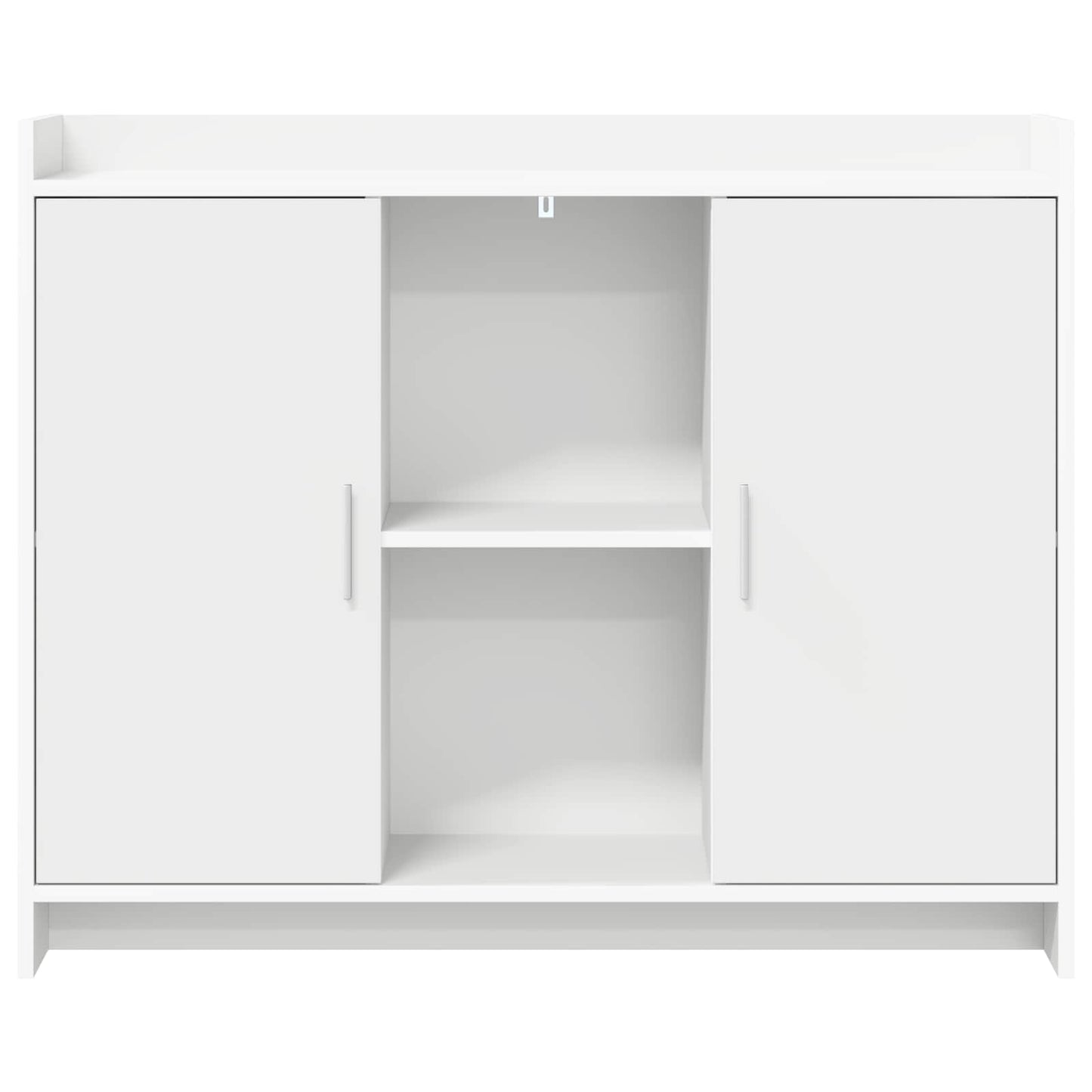 Sideboard White 98.5 x 33 x 80 cm Engineered Wood