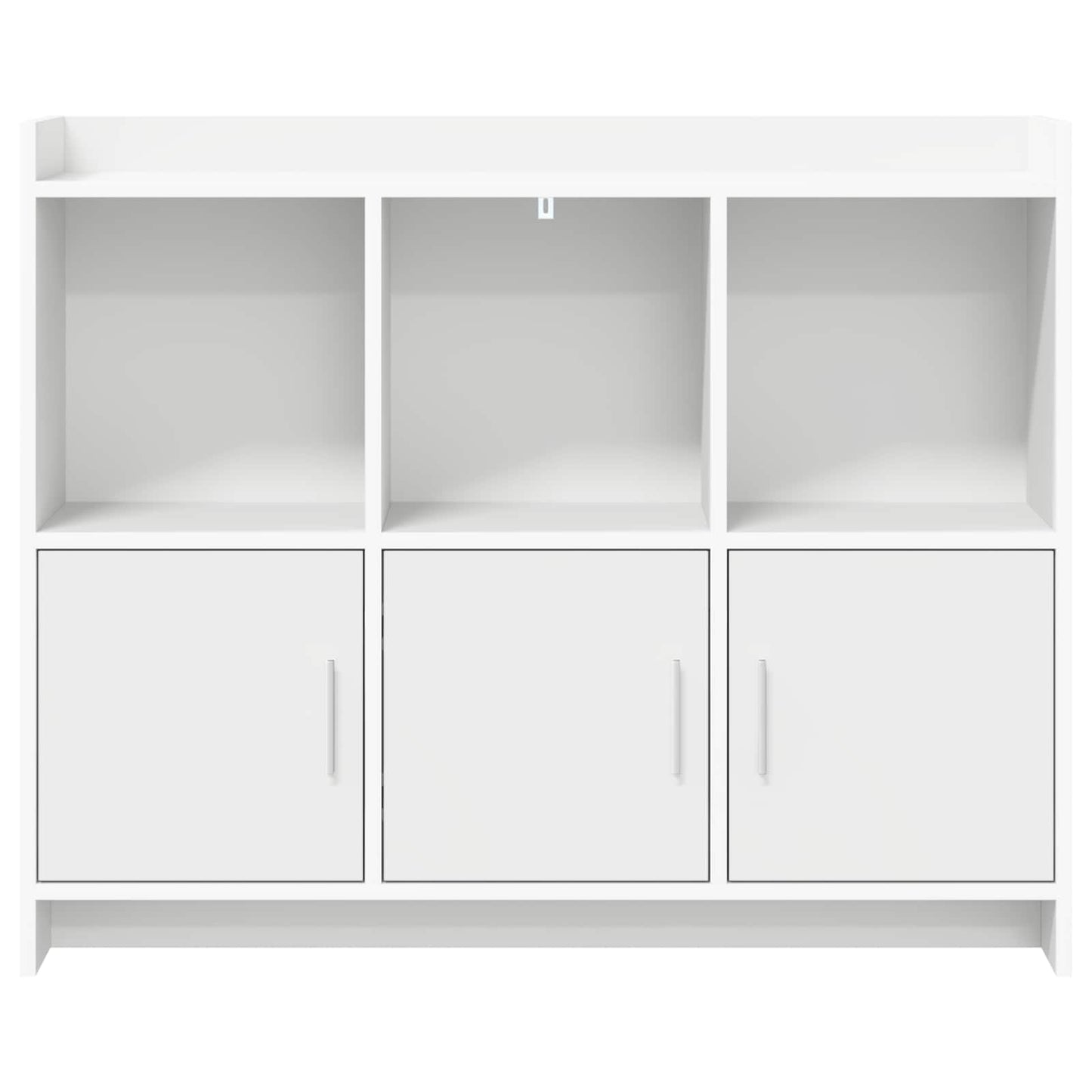 Sideboard White 98.5 x 33 x 80 cm Engineered Wood
