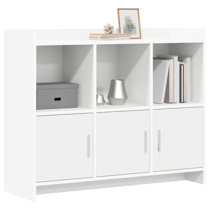 Sideboard White 98.5 x 33 x 80 cm Engineered Wood