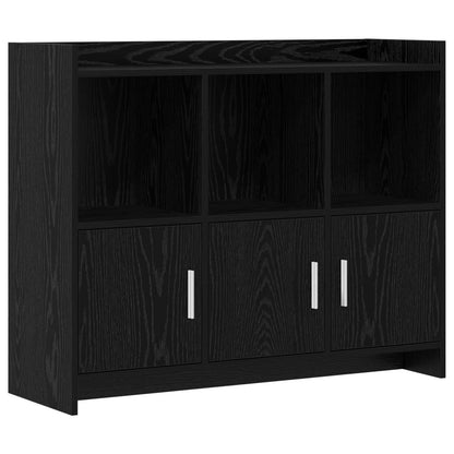 Sideboard Black Oak 98.5 x 33 x 80 cm Engineered Wood