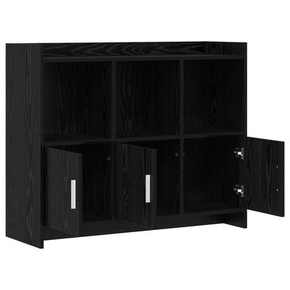 Sideboard Black Oak 98.5 x 33 x 80 cm Engineered Wood