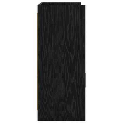 Sideboard Black Oak 98.5 x 33 x 80 cm Engineered Wood