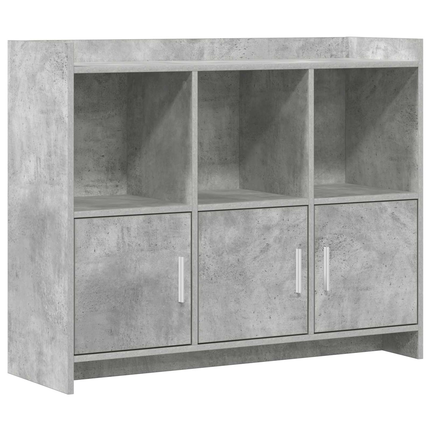 Sideboard Concrete Grey 98.5 x 33 x 80 cm Engineered Wood