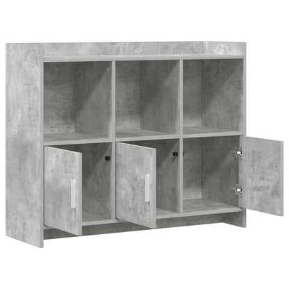 Sideboard Concrete Grey 98.5 x 33 x 80 cm Engineered Wood