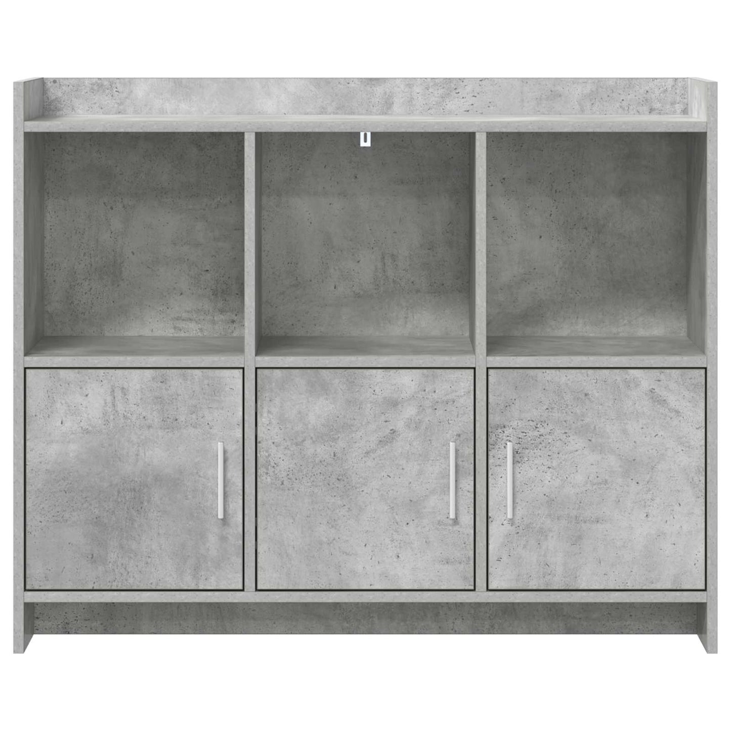 Sideboard Concrete Grey 98.5 x 33 x 80 cm Engineered Wood