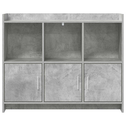 Sideboard Concrete Grey 98.5 x 33 x 80 cm Engineered Wood