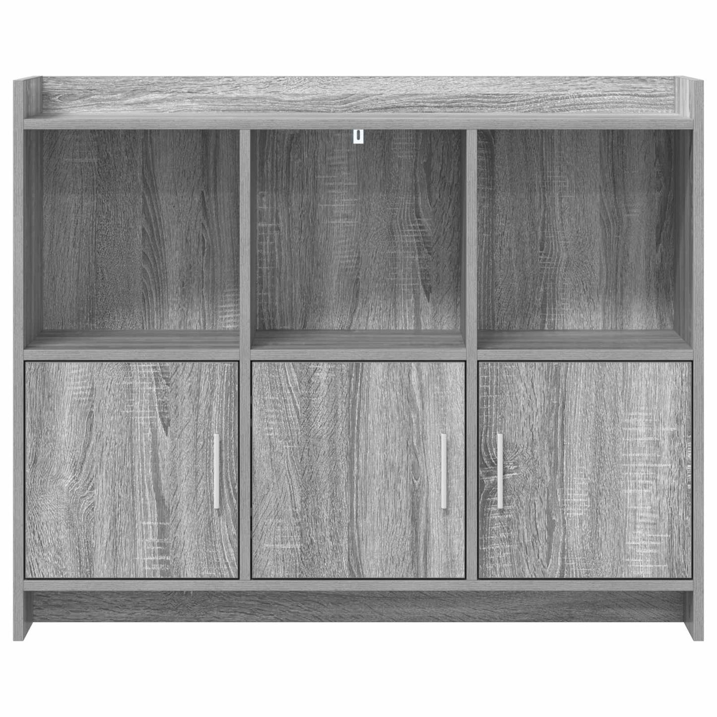 Sideboard Grey Sonoma 98.5 x 33 x 80 cm Engineered Wood