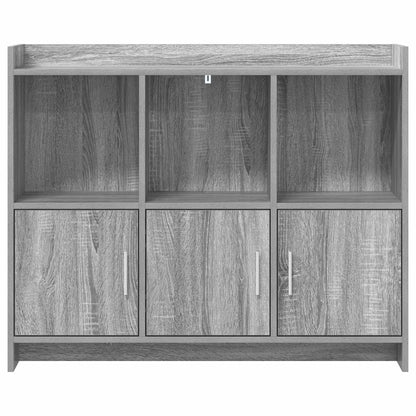 Sideboard Grey Sonoma 98.5 x 33 x 80 cm Engineered Wood
