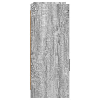 Sideboard Grey Sonoma 98.5 x 33 x 80 cm Engineered Wood