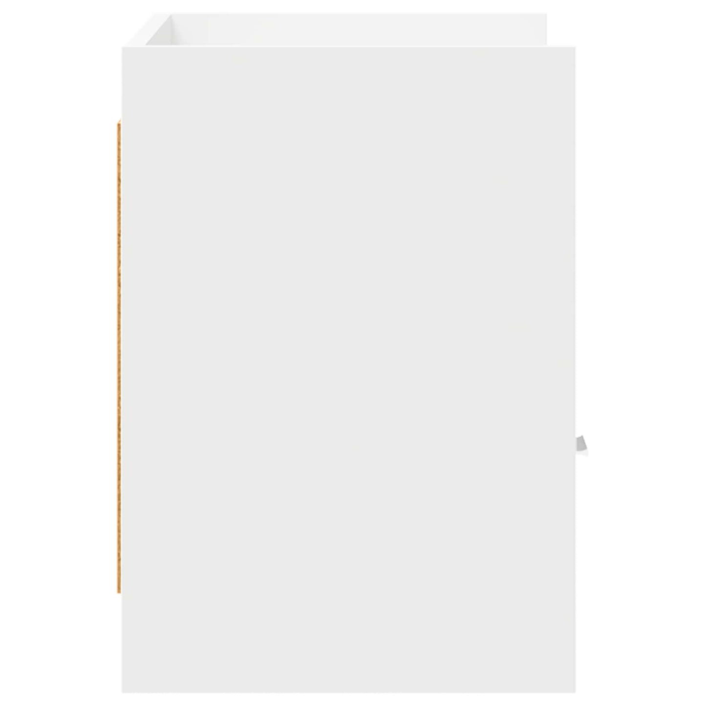 TV Cabinet 71.5 x 33 x 47 cm White Engineered Wood