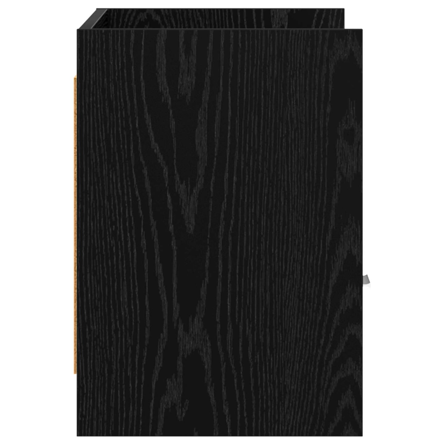 TV Cabinet 71.5 x 33 x 47 cm Black Oak Engineered Wood