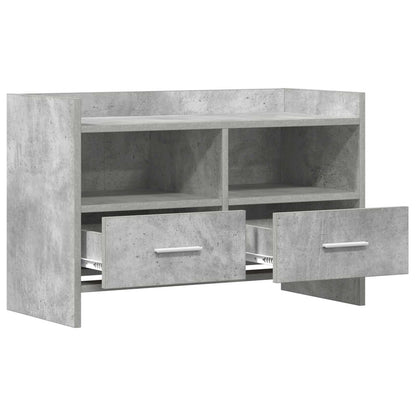 TV Cabinet 71.5 x 33 x 47 cm Concrete Grey Engineered Wood