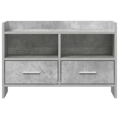 TV Cabinet 71.5 x 33 x 47 cm Concrete Grey Engineered Wood