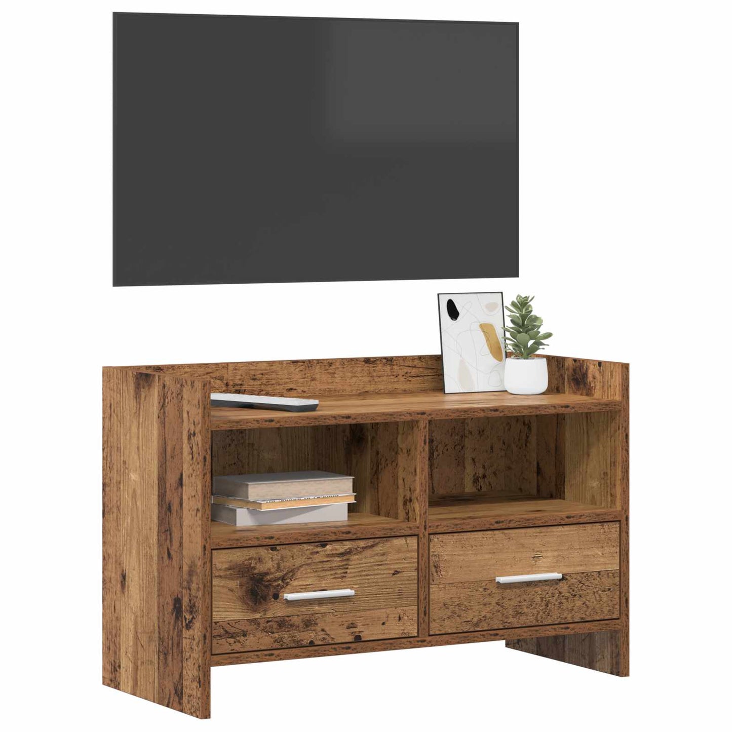 TV Cabinet 71.5 x 33 x 47 cm Old Wood Engineered Wood