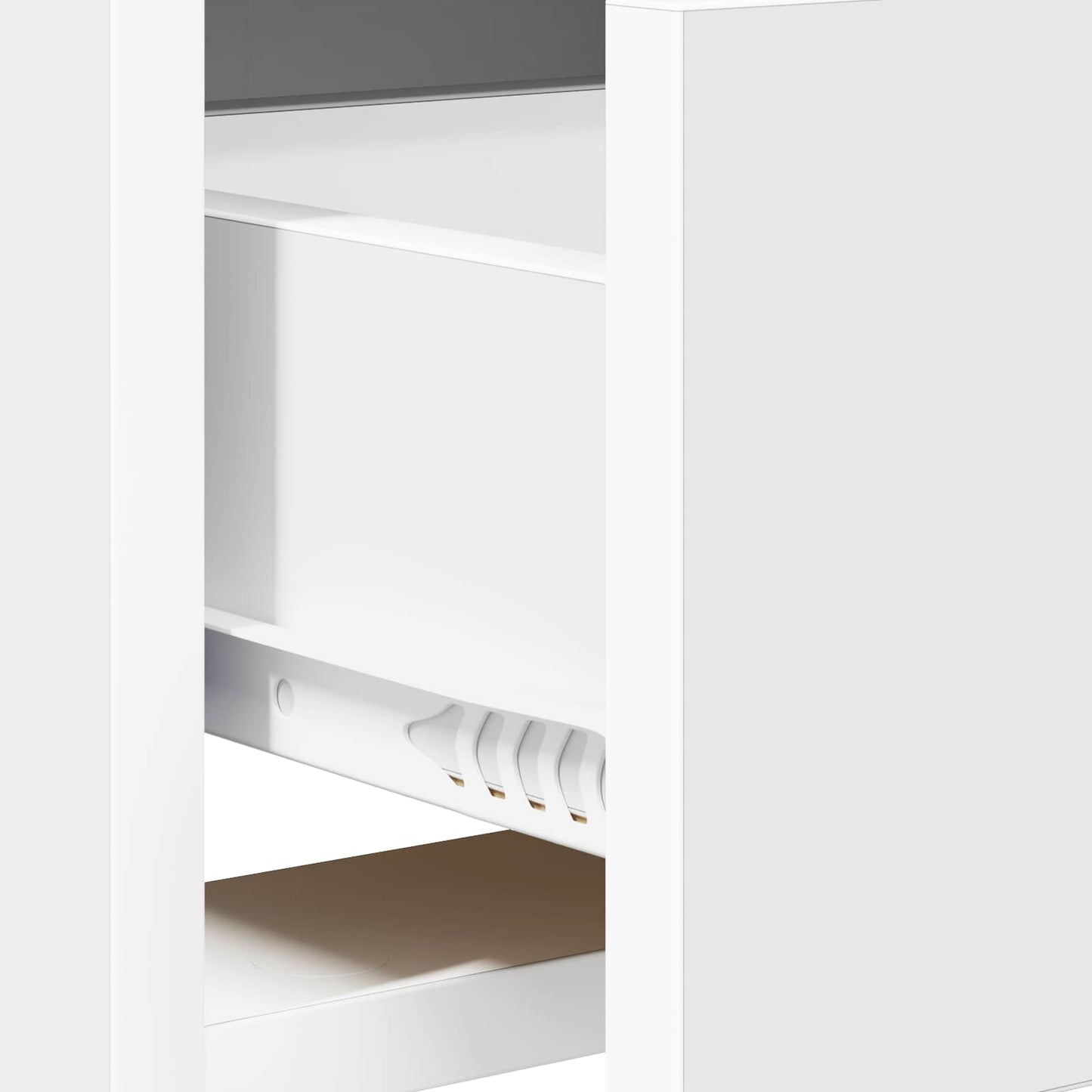 TV Cabinet 100 x 33 x 47 cm White Engineered Wood