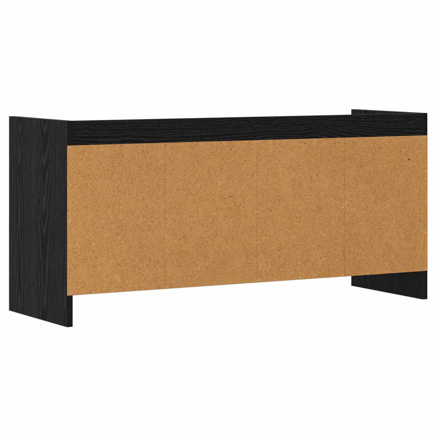 TV Cabinet 100 x 33 x 47 cm Black Oak Engineered Wood