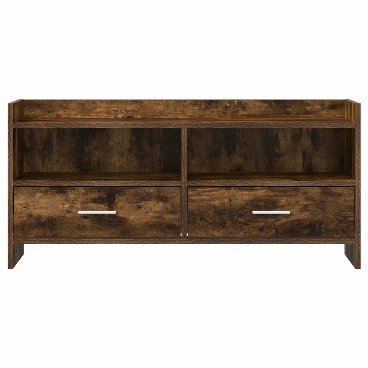 TV Cabinet 100 x 33 x 47 cm Smoked Oak Engineered Wood