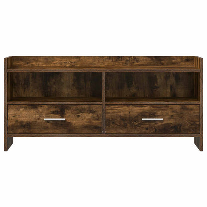 TV Cabinet 100 x 33 x 47 cm Smoked Oak Engineered Wood