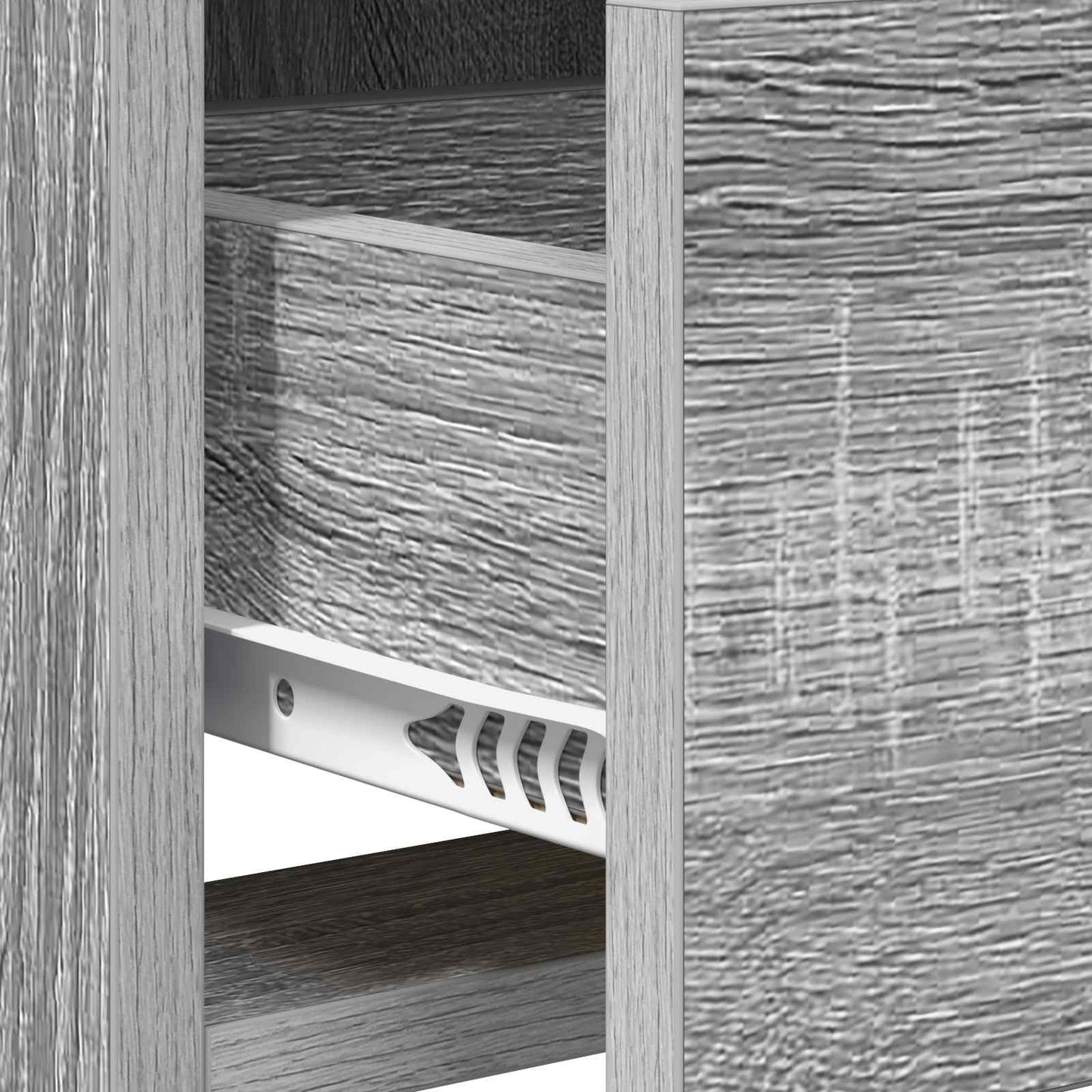 TV Cabinet 100 x 33 x 47 cm Grey Sonoma Engineered Wood