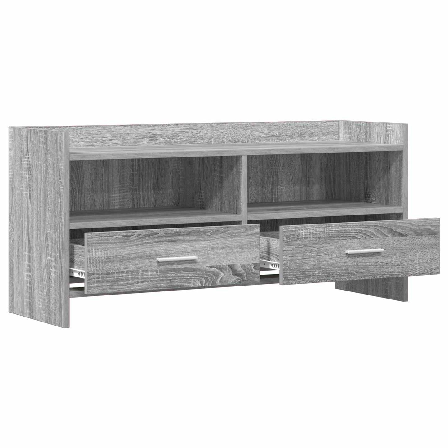 TV Cabinet 100 x 33 x 47 cm Grey Sonoma Engineered Wood