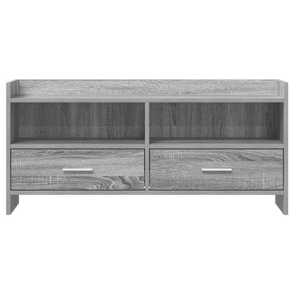 TV Cabinet 100 x 33 x 47 cm Grey Sonoma Engineered Wood