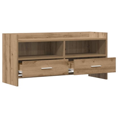 TV Cabinet 100 x 33 x 47 cm Artisan Oak Engineered Wood