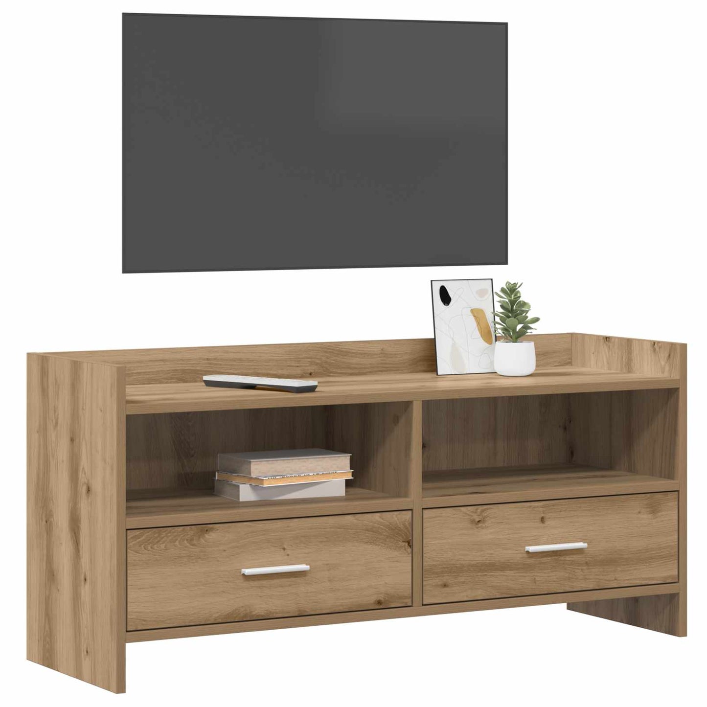 TV Cabinet 100 x 33 x 47 cm Artisan Oak Engineered Wood