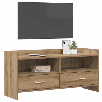 TV Cabinet 100 x 33 x 47 cm Artisan Oak Engineered Wood