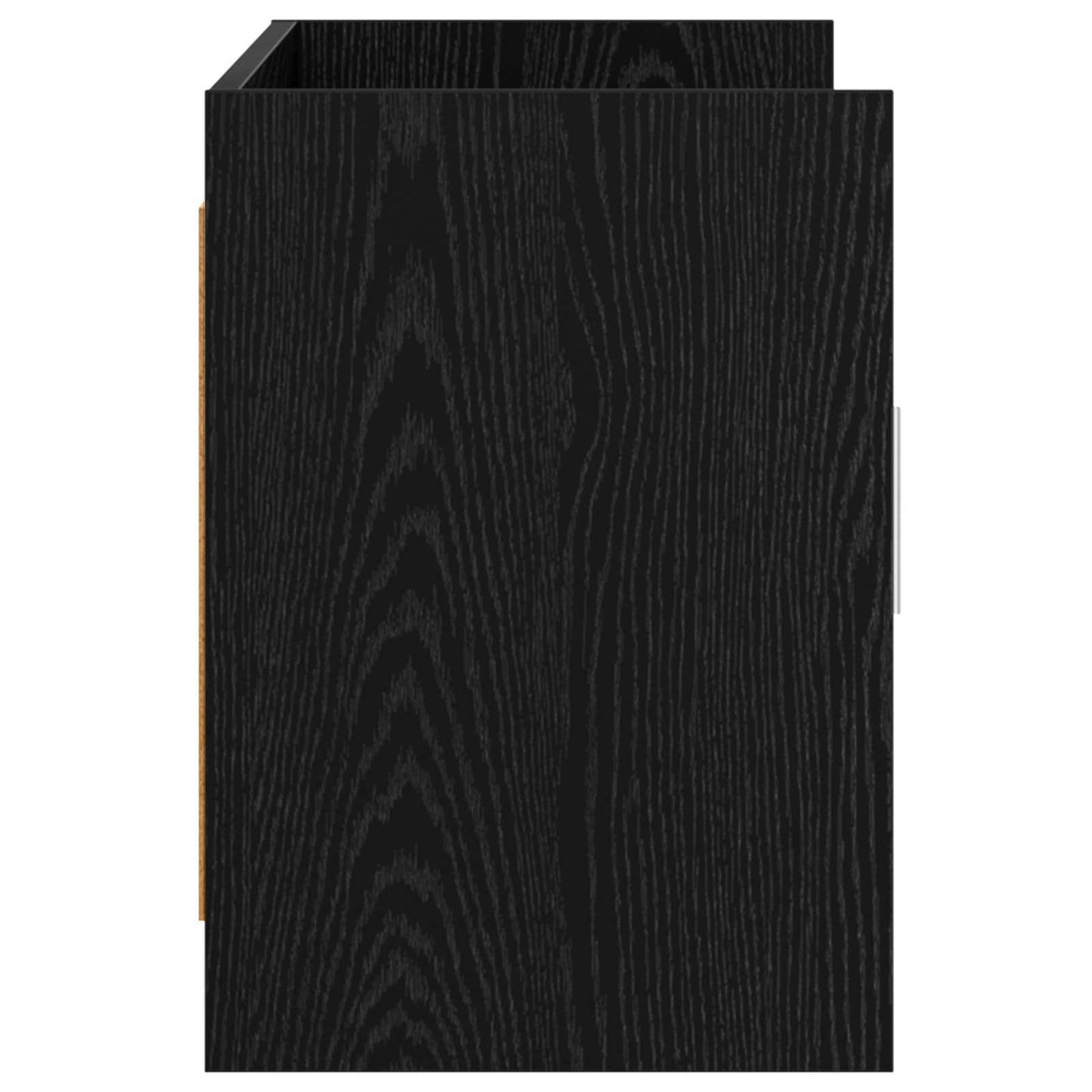 TV Cabinet 102 x 33 x 47 cm Black Oak Engineered Wood