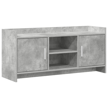 TV Cabinet 102 x 33 x 47 cm Concrete Grey Engineered Wood