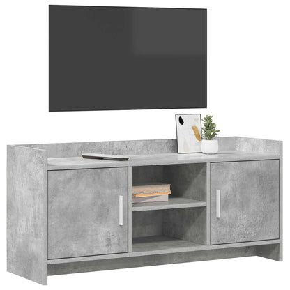 TV Cabinet 102 x 33 x 47 cm Concrete Grey Engineered Wood