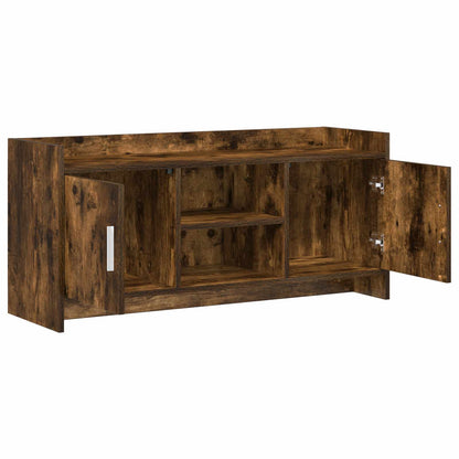 TV Cabinet 102 x 33 x 47 cm Smoked Oak Engineered Wood