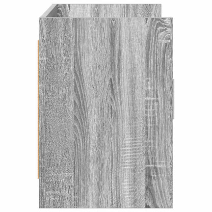 TV Cabinet 102 x 33 x 47 cm Grey Sonoma Engineered Wood