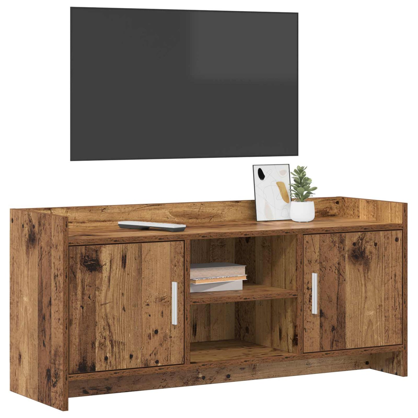TV Cabinet 102 x 33 x 47 cm Old Wood Engineered Wood