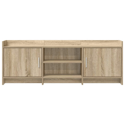 TV Cabinet 130 x 33 x 47 cm Sonoma Oak Engineered Wood