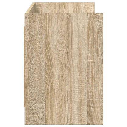 TV Cabinet 130 x 33 x 47 cm Sonoma Oak Engineered Wood