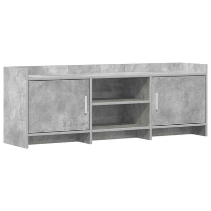 TV Cabinet 130 x 33 x 47 cm Concrete Grey Engineered Wood