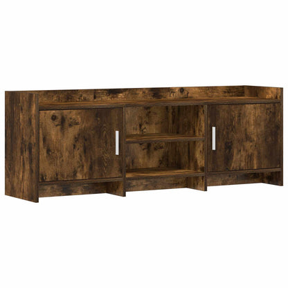 TV Cabinet 130 x 33 x 47 cm Smoked Oak Engineered Wood