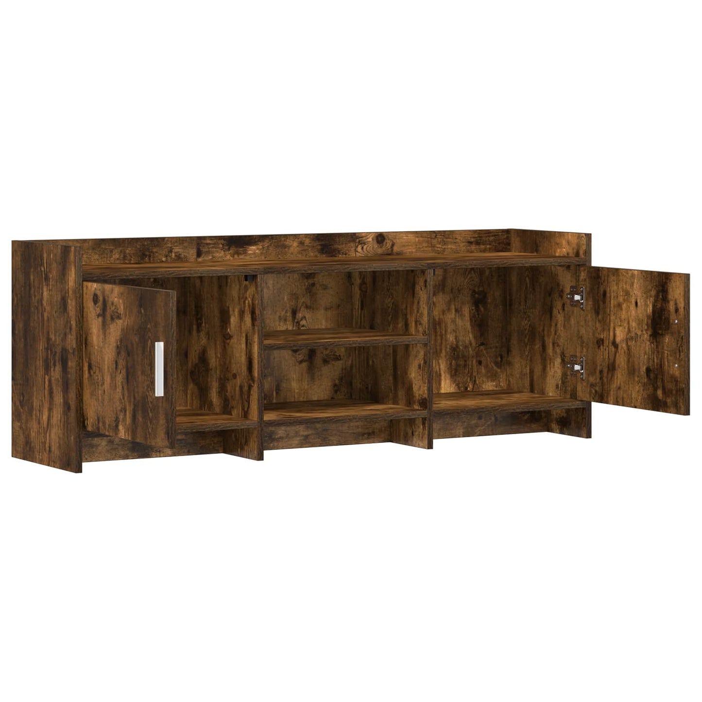 TV Cabinet 130 x 33 x 47 cm Smoked Oak Engineered Wood