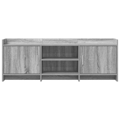 TV Cabinet 130 x 33 x 47 cm Grey Sonoma Engineered Wood