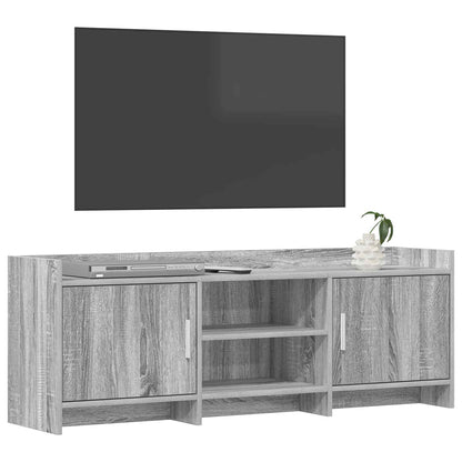 TV Cabinet 130 x 33 x 47 cm Grey Sonoma Engineered Wood