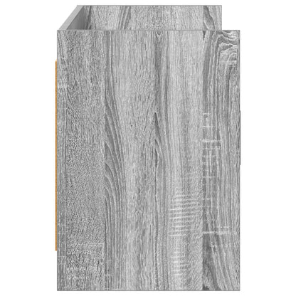 TV Cabinet 130 x 33 x 47 cm Grey Sonoma Engineered Wood