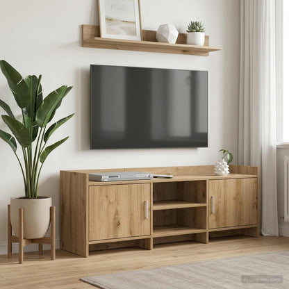 TV Cabinet 130 x 33 x 47 cm Artisan Oak Engineered Wood