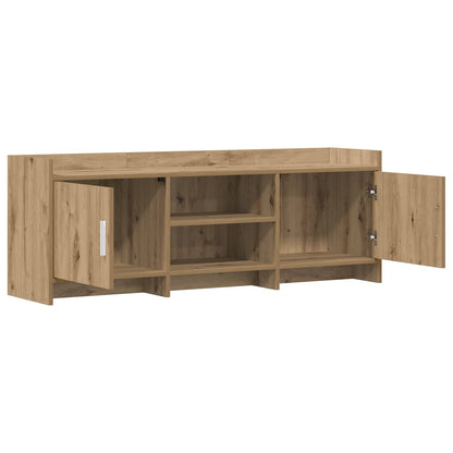 TV Cabinet 130 x 33 x 47 cm Artisan Oak Engineered Wood