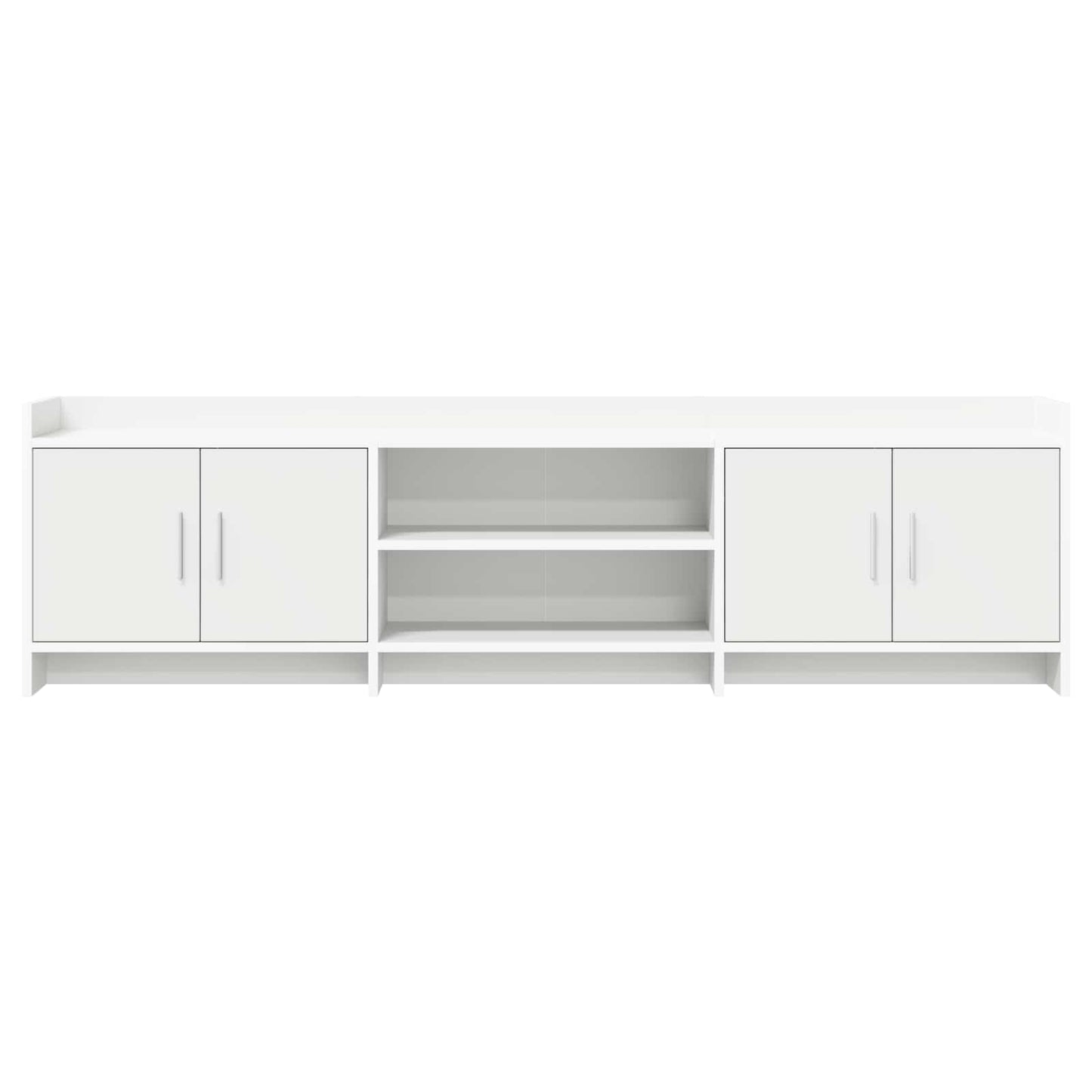 TV Cabinet 168 x 33 x 47 cm White Engineered Wood