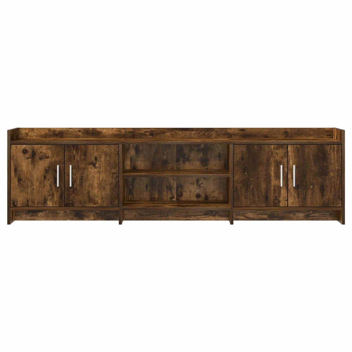 TV Cabinet 168 x 33 x 47 cm Smoked Oak Engineered Wood