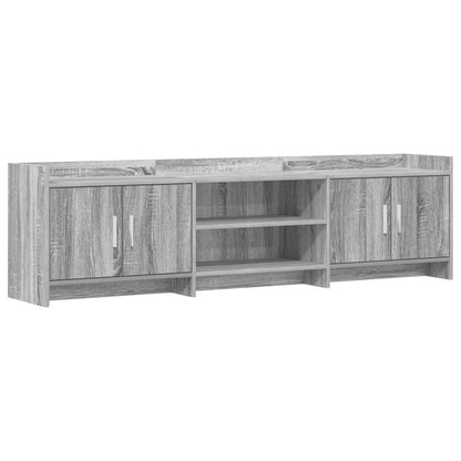 TV Cabinet 168 x 33 x 47 cm Grey Sonoma Engineered Wood