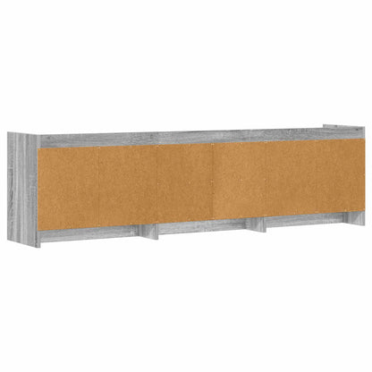 TV Cabinet 168 x 33 x 47 cm Grey Sonoma Engineered Wood