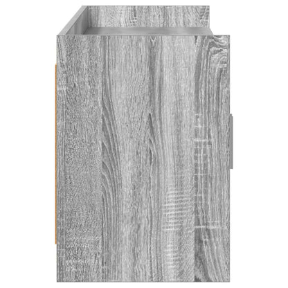 TV Cabinet 168 x 33 x 47 cm Grey Sonoma Engineered Wood