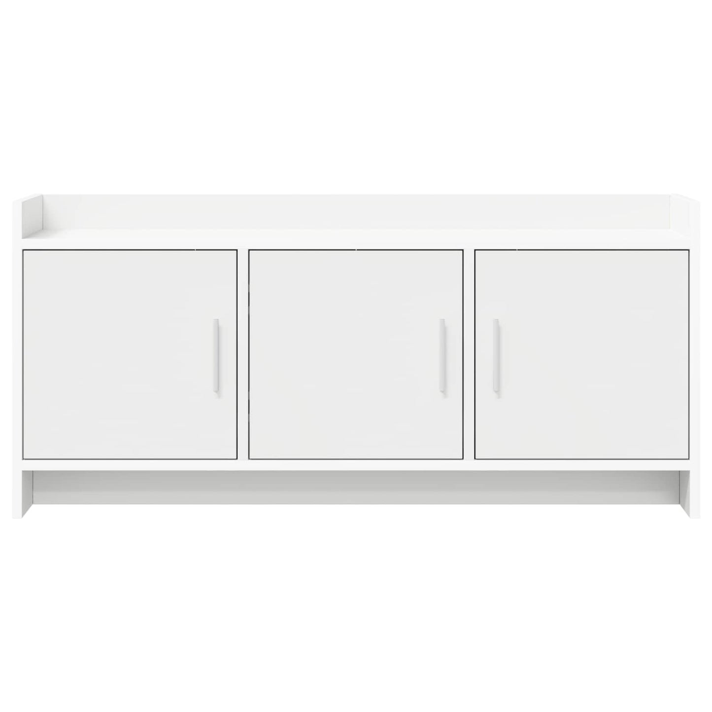 TV Cabinet 102 x 33 x 47 cm White Engineered Wood